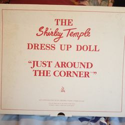 Shirley Temple Dress up Doll Clothes Mint In Box