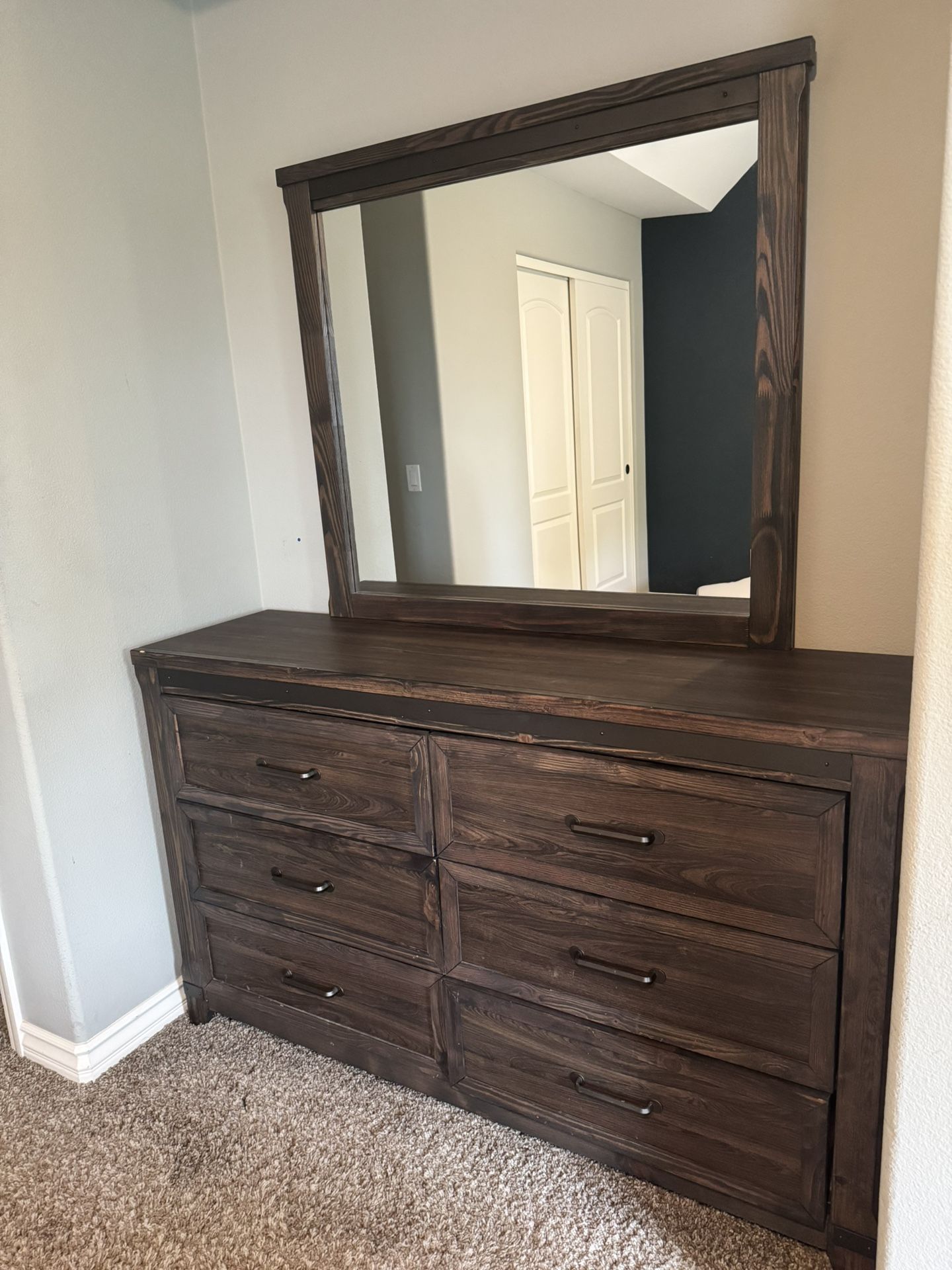 GORGEOUS Set Matching Wood Dressers