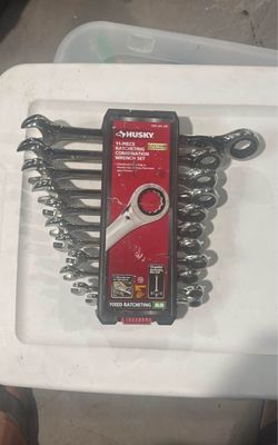 MM Ratcheting Combination 11piece Wrench Set