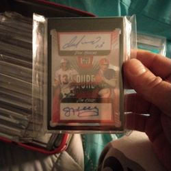 Dan Marino/Jim Kelly Auto