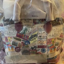NWT Disney Dooney Bourke Disney Vacation Club Zip Satchel Purse Shoulder Bag