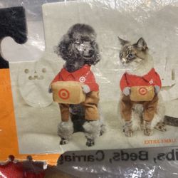 New XS Target Delivery Pet Costume 