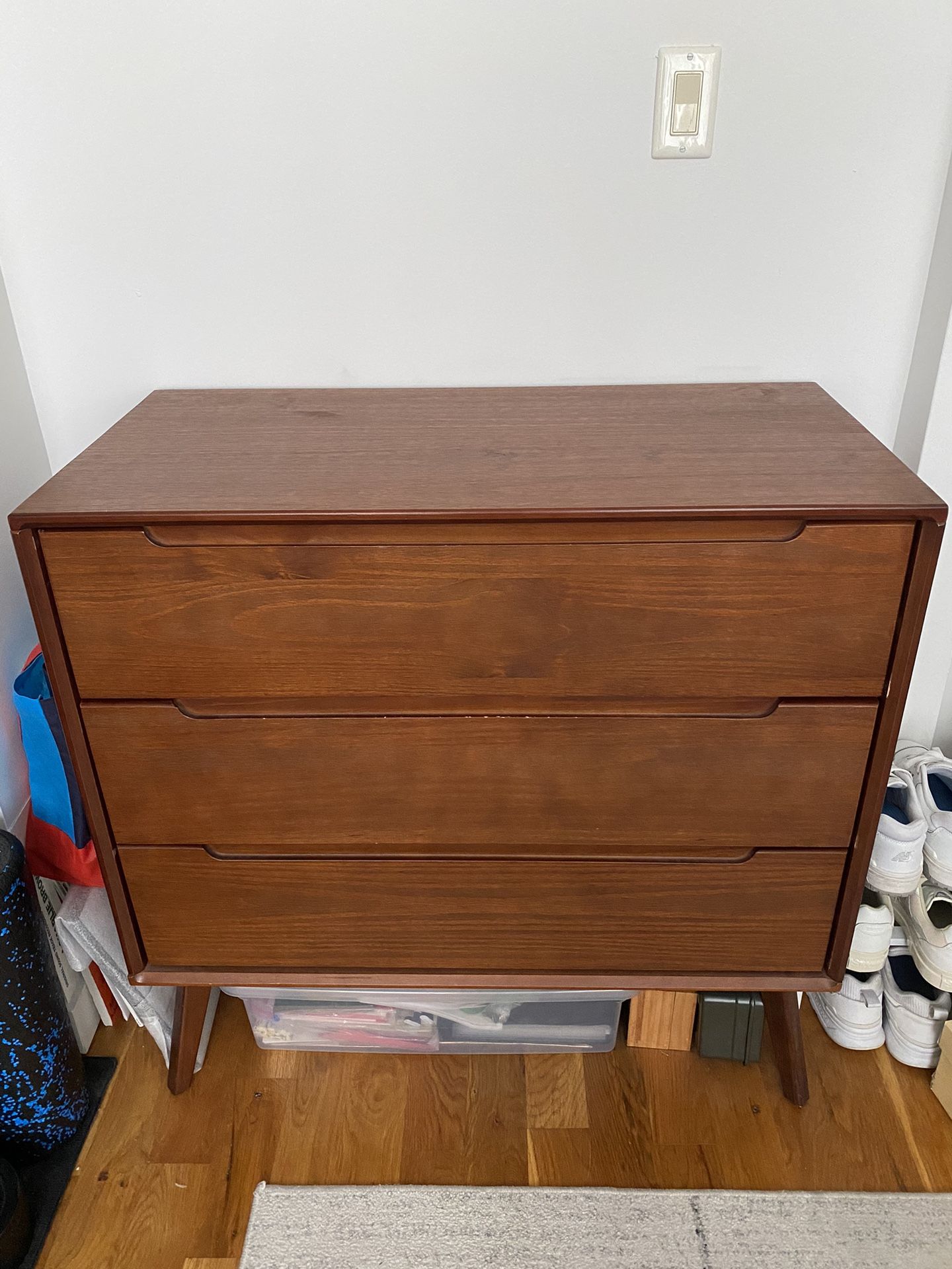 Ordway Mid-Century 3 Drawer Chest by George Oliver