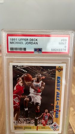 1991 Upper Deck Basketball Michael Jordan All-Star