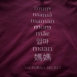 Victoria’s Secret “Mom” Multilingual Sweatshirt 