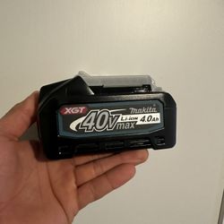Makita 40V 4.0 Battery New $150 Firm Price 