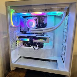 1440p Whiteout Gaming PC, Price negotiable, Trades Accepted Cash Preferred 