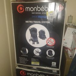 Monbebe Metro Ttavel System Stroller And Car Seat