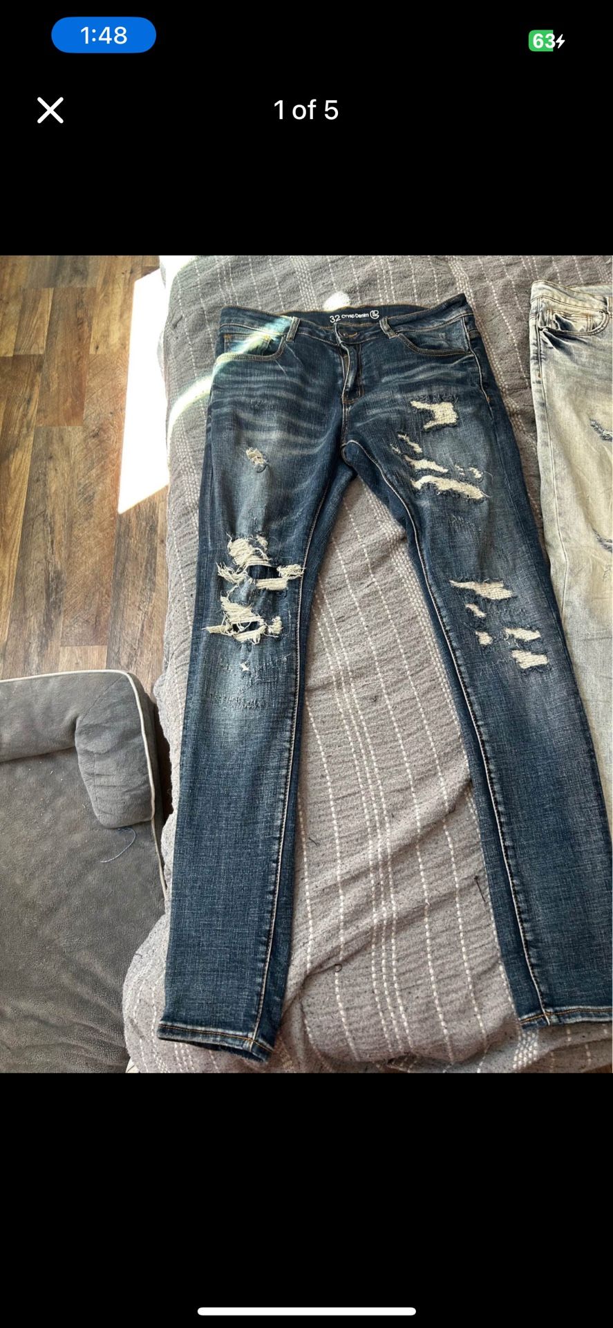 Crysp Denim Brand Jeans Size 32