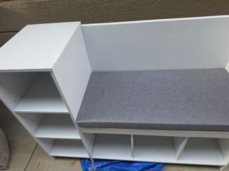 SHOE RACK W BENCH 200