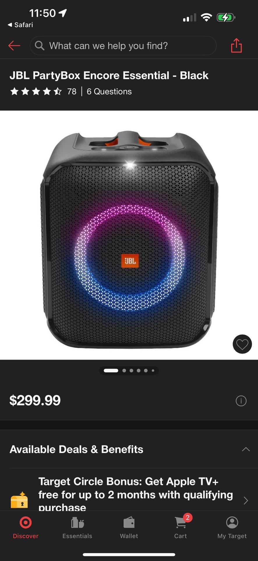 JBL Party Box Encore Essential