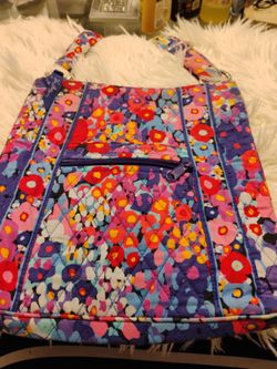 Vera Bradley Quilted Floral Crossbody Bag