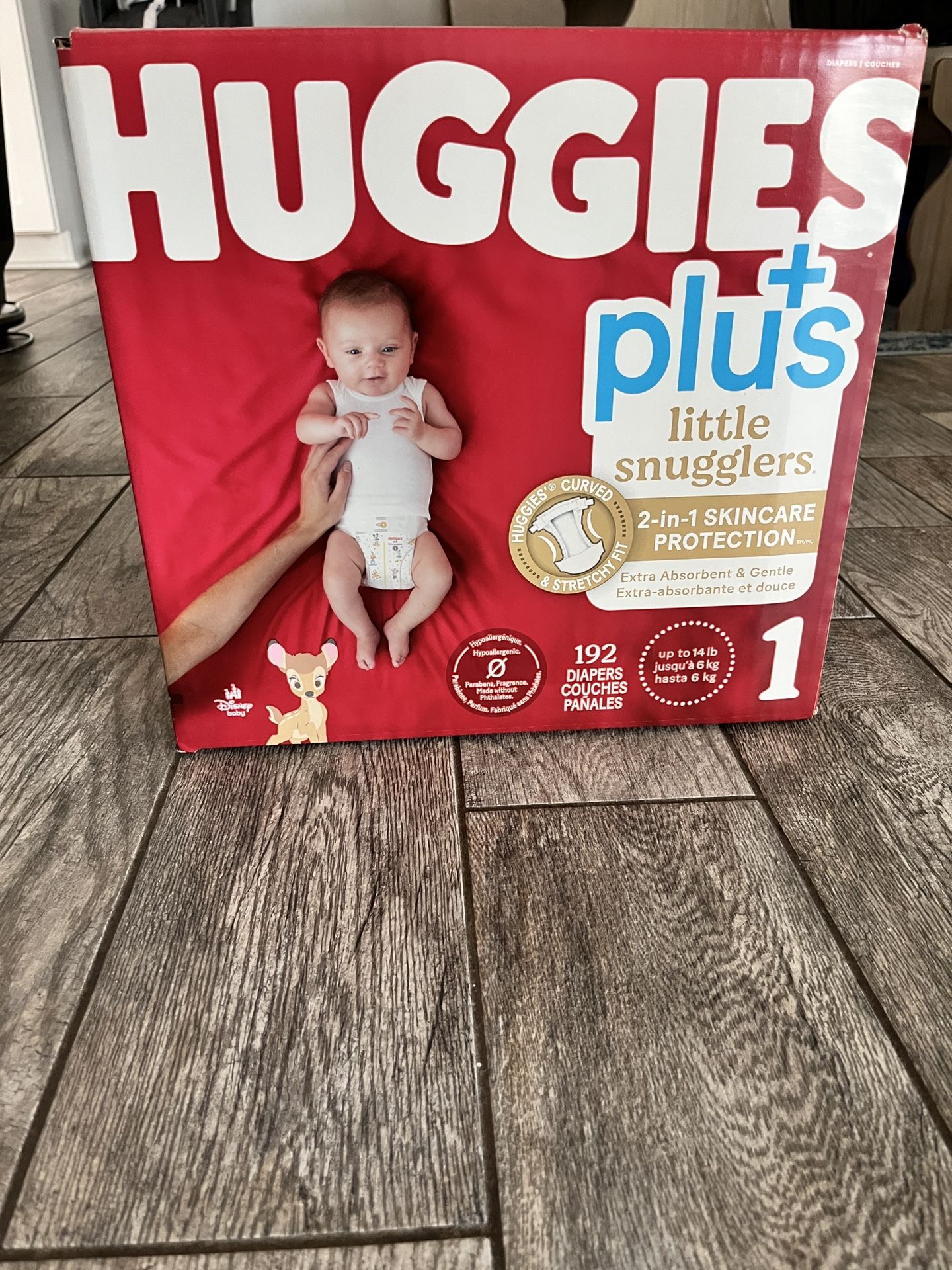 Huggies Diapers Size 1 (3 Packs)