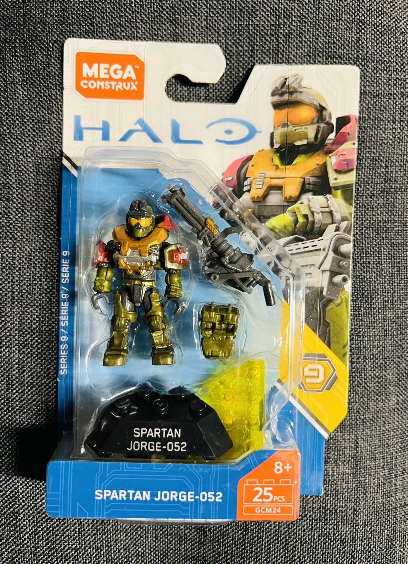 Mega Construx Halo Heroes Series 9 Spartan Jorge-052 GCM24 - New, Sealed!