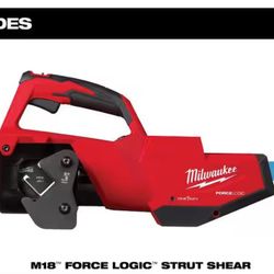 M18 18V Lithium-Ion Cordless FORCE LOGIC Single Channel Strut Shear (Tool-Only)
