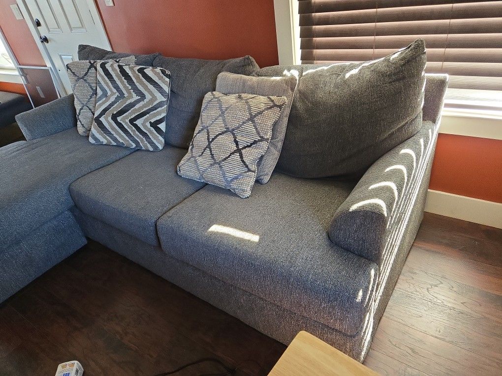 Ashley Couch. Lshaps And Love Seat