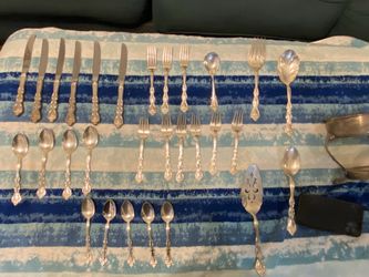 Silver plated cutlery
