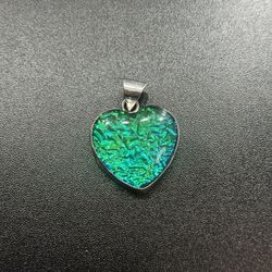 Heart Pendant, 925 Sterling Silver 