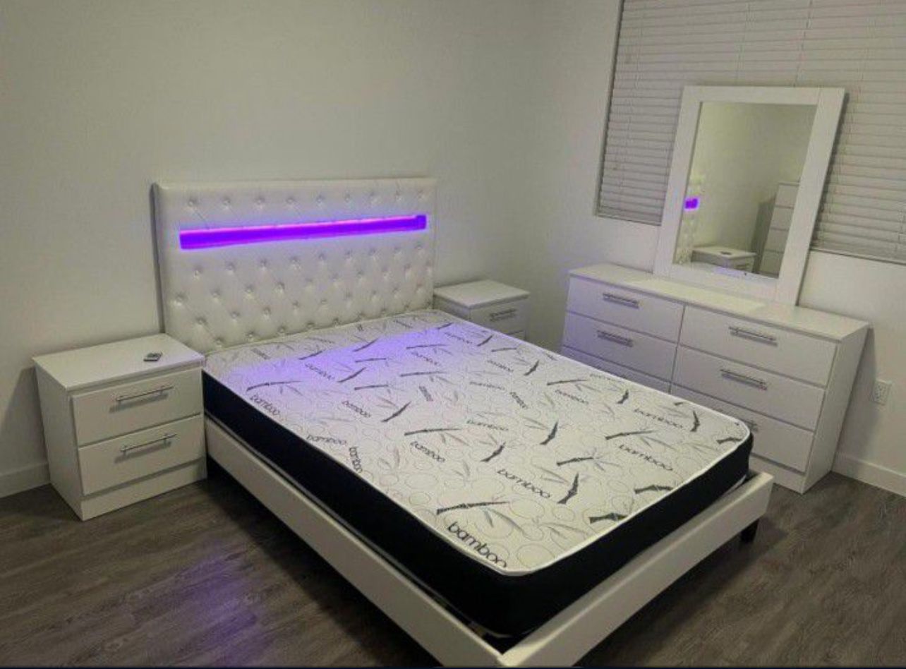 Queen  Size Bedroom  Set  All New Furniture And Free Delivery 