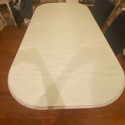 Custom Rustic Lime green/Light blue dinner table