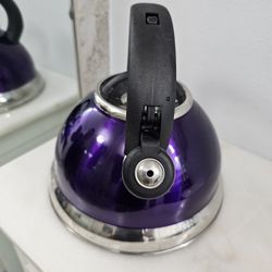 Large Purple Tea Kettle