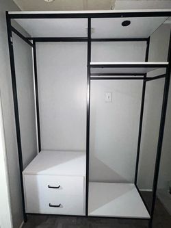 Drawer Closet Rack Wardrobe