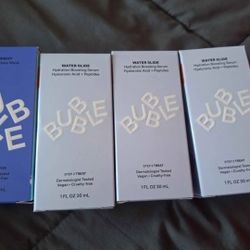 Four BRAND NEW BUBBLE FACIAL
