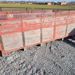 11' Wood Dump/grain Body 