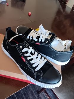 Black levis shoes (size10)