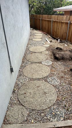 Garden stones