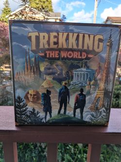 Trekking The World Board Game, Sealed, Never Played