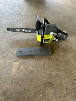 Ryobi 14 in chainsaw precio firme