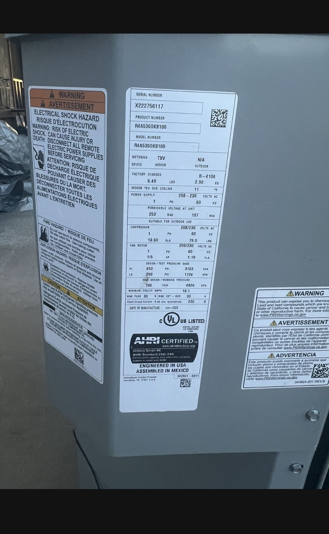 AC UNIT