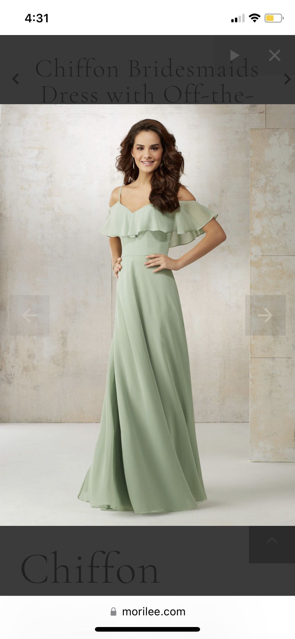 Bridesmaid Dress Morilee 