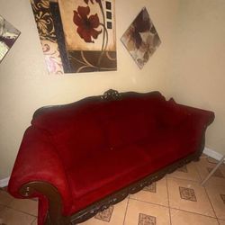 Moving sale !!! Beautiful red couches