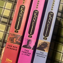 The Kane Chronicles- Rick Riordan (3 Books)