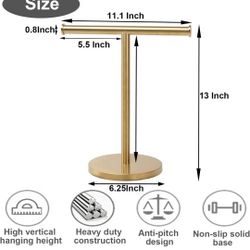 Hand Towel Holder. Open box. Item is new.