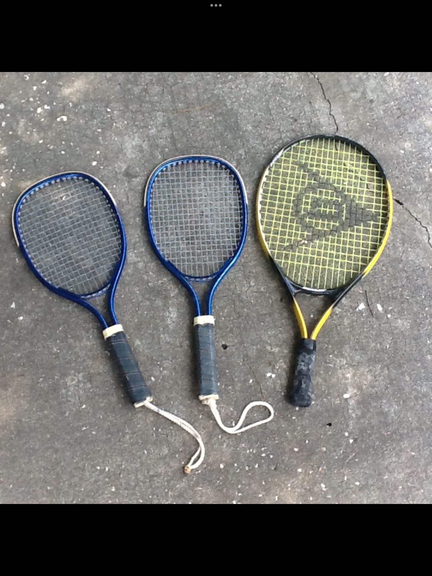 3 Racquet Ball Racquets
