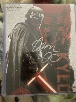 STAR WARS ADAM DRIVER AUTOGRAPH