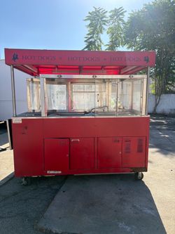 Hot dog vending cart 500