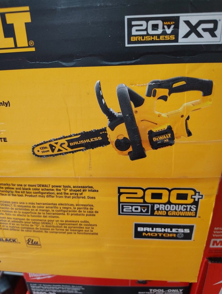 DeWalt XR 12in Chainsaw Tool Only