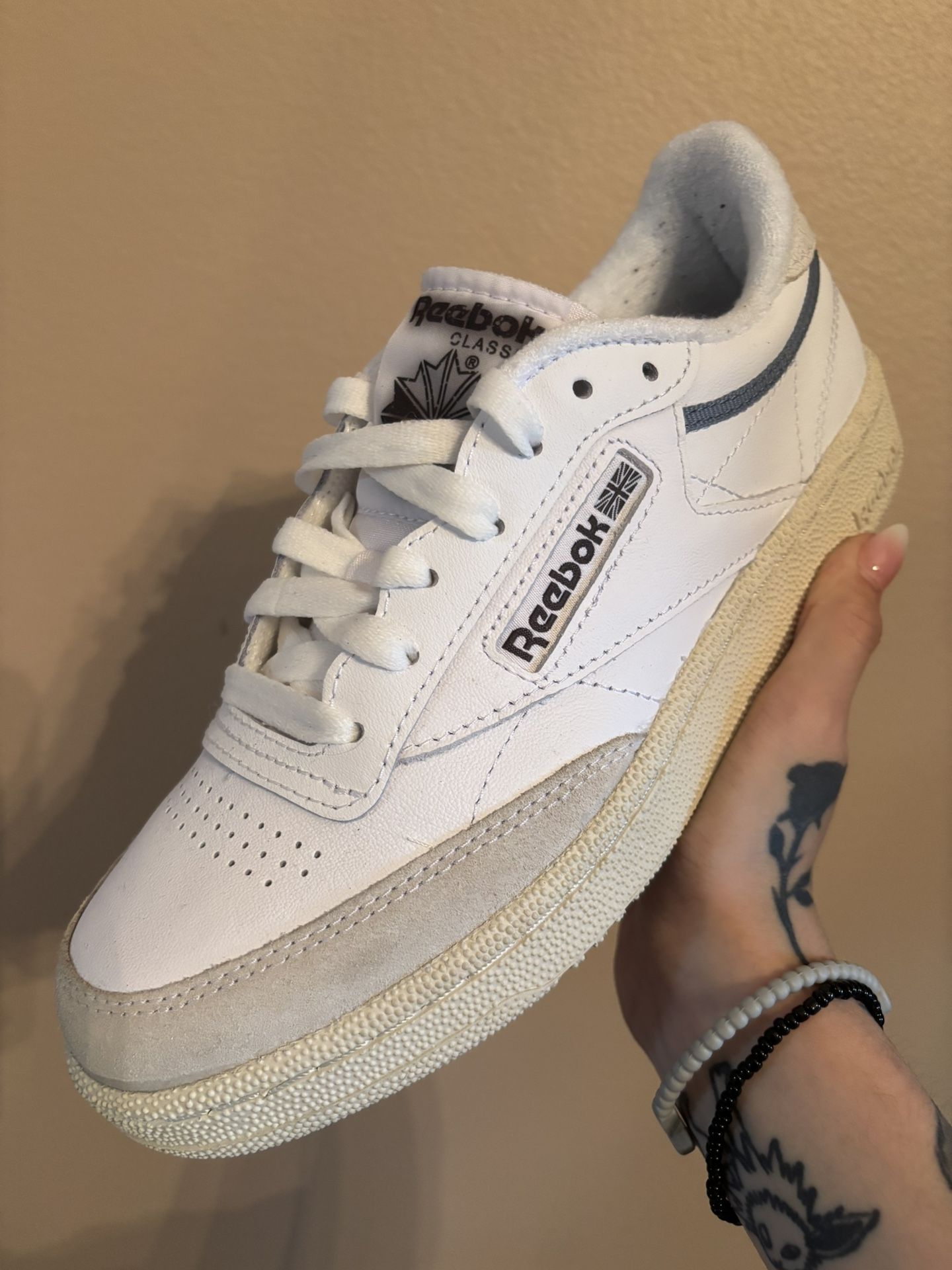 Reebok Club C 85 'White Grey Chalk'