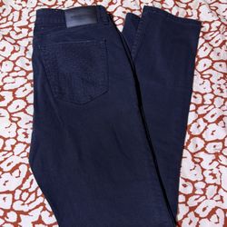 John Varvatos Skinny Faded Jeans