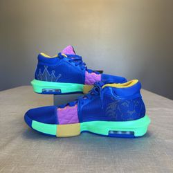 Nike LeBron Witness 8 I Promise School Multi Color-Blue-Pink Sz 11  [HJ2962-900]