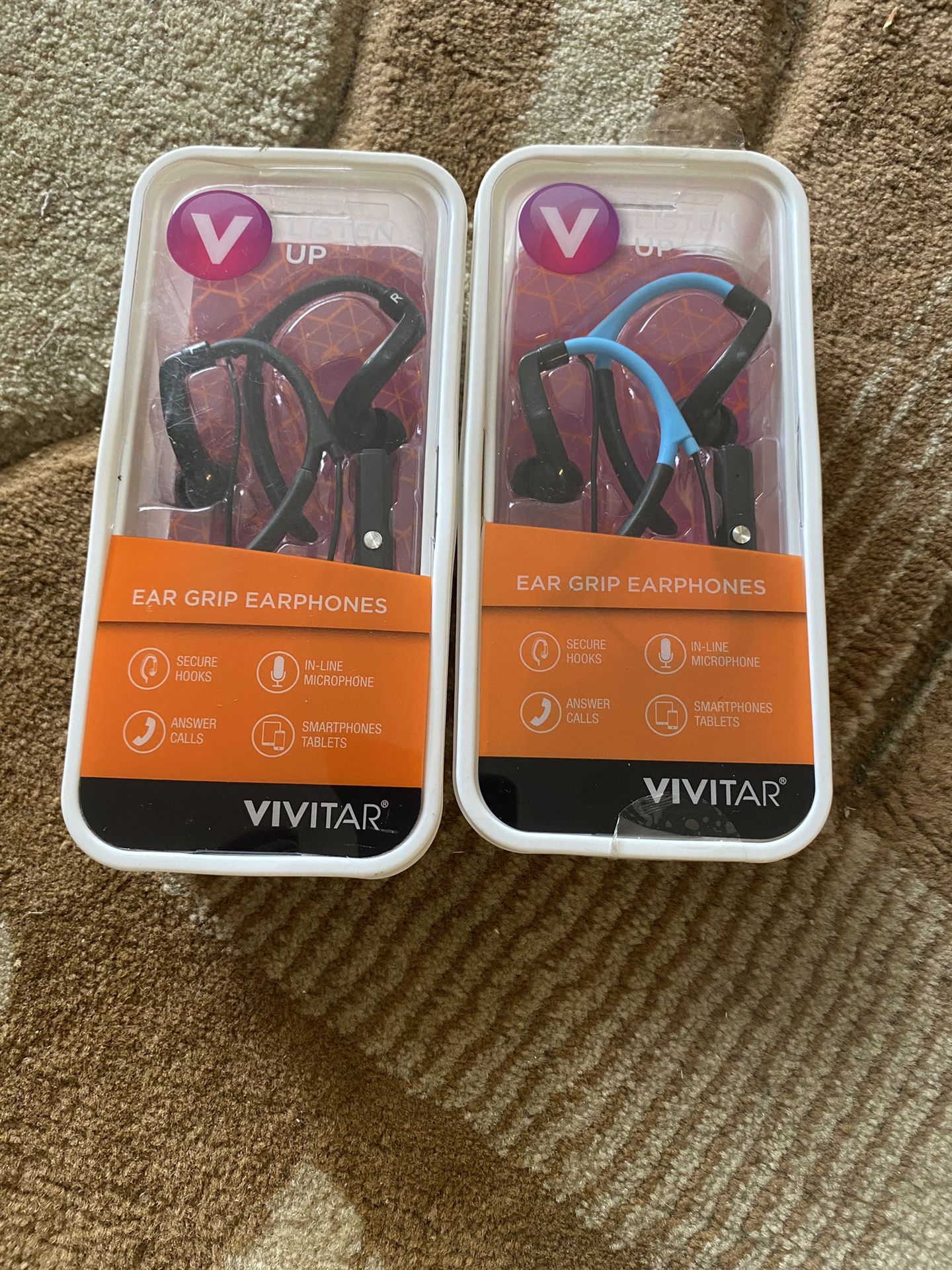 2 Vivitar Earphones 