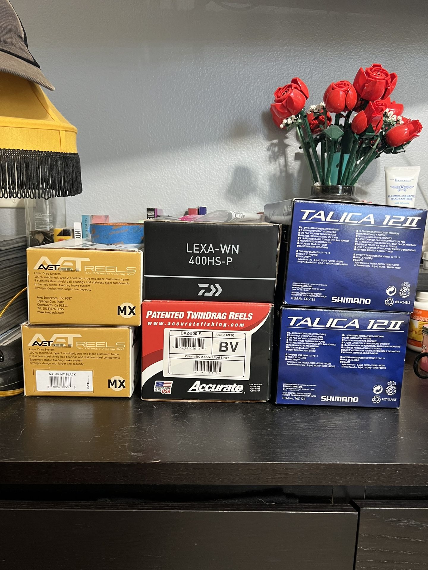 Fishing Reels & Rods - AVET/Accurate/Daiwa/Phenix/Shimano