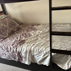 Harper & Bright twin over twin bunk bed with trundle