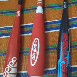 Baseball Bats Tball and Minor