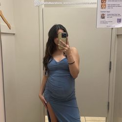 Blue Long Dress