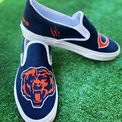 Custom Chicago Bears Vans